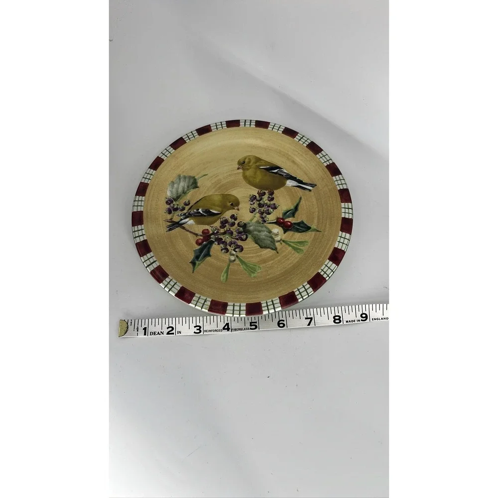 Lenox Winter Greetings Goldfinch 8.5